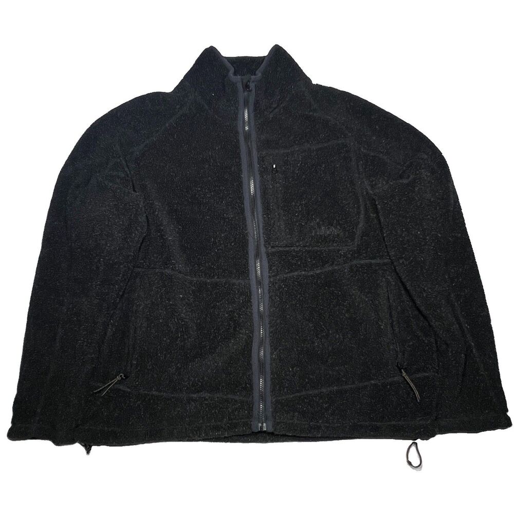 Cabelas MOUNTAIN SHERPA Jacket Thick Fleece Full Zip High Pile Outdoors size XL